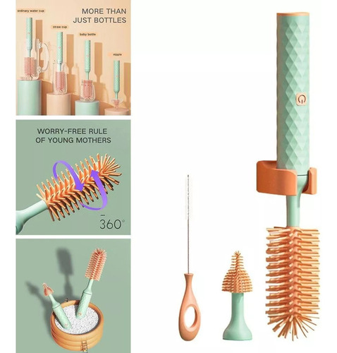 Cepillo Eléctrico Para Botellas Clean Brush