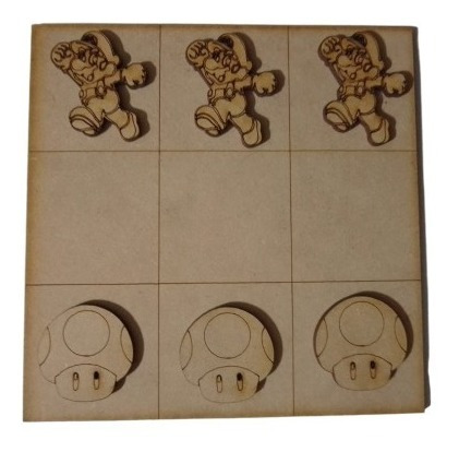 Tateti Fibrofacil  15x15cm Mario Bros X 30unid  Morema Trece