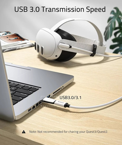 Syntech Cable Link Para Meta Quest 3 Usb A A Usb C 5 Metros