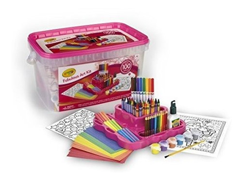 Crayola Fabulous Art Kit, Amazon Exclusive, Suministros 