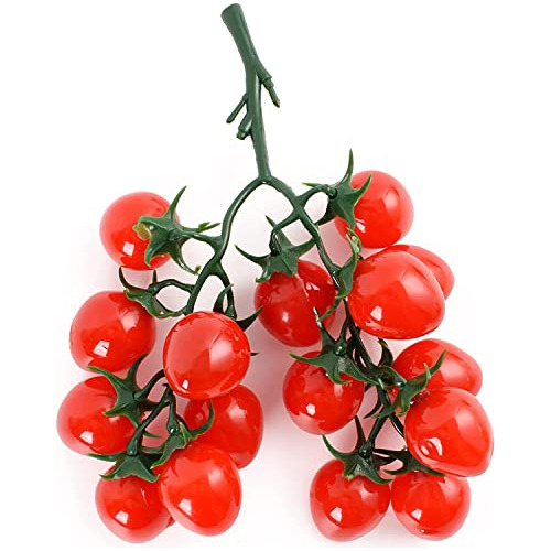 Tomates Cherry Falsos, Fruta Artificial De Plástico, D...