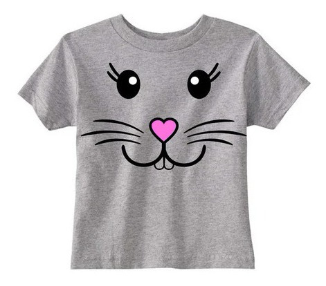 Playera Todas Las Tallas Disfraz Tierno Conejo Bunny Carita