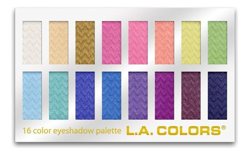 L.a. Paleta De Sombras De Ojos De 16 Colores De Colores,