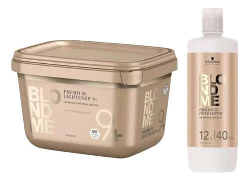 Decolorante Blond Me + Oxigenta - g a $394