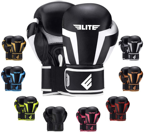 Guantes De Boxeo Par Elite Sports 12 Oz