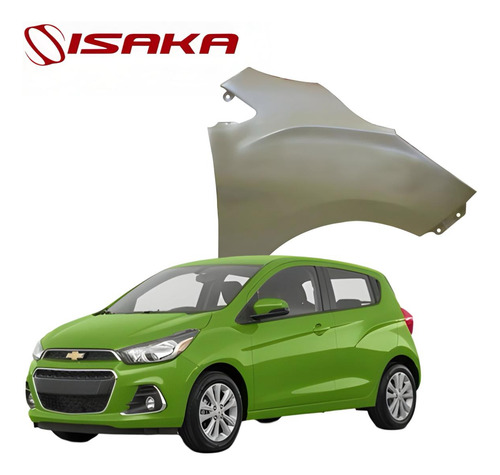 Salpicadera Derecha S/hoyo Spark Ng 2016 2017 18 19 20 2021