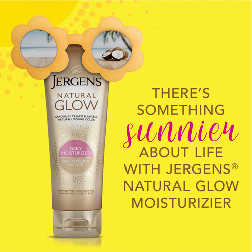 Jergens Natural Glow Self Tanner Loción Corporal Pack De 2