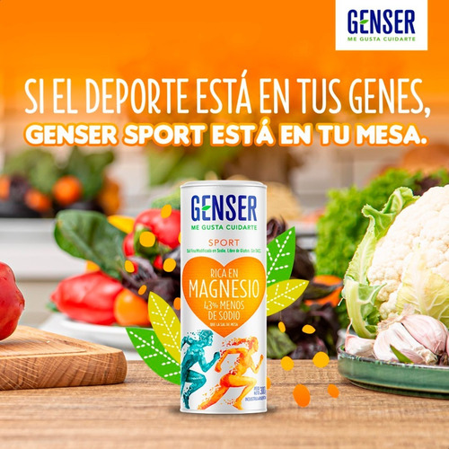 Sal Fina Genser Sport Salero 300g 43% Menos Sodio