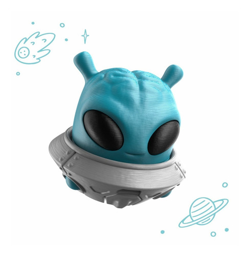 Cogonauts Unaki - Picador Coleccionable Color Celeste