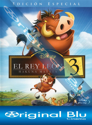 El Rey León 3 Hakuna Matata - Blu Ray Original - Almagro
