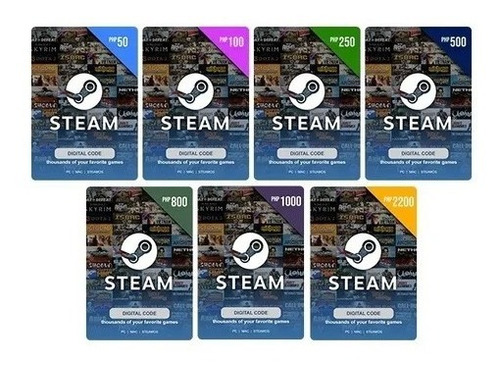 Imagen 3 de 3 de Saldo Steam 1000ars - Gift Card Argentina - Digital
