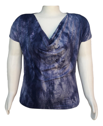 Blusa Tie Dye Gola Boba Plus Size Tamanhos P, M, G