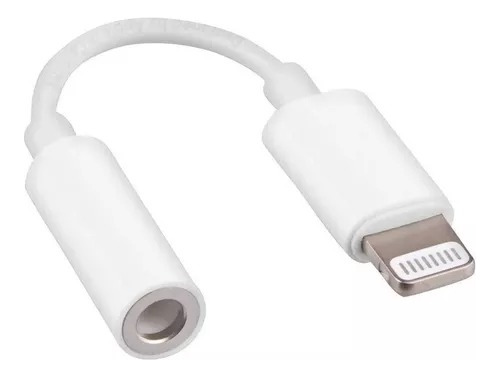 Cable Adaptador Para iPhone A Jack 3.5mm Para Audífonos