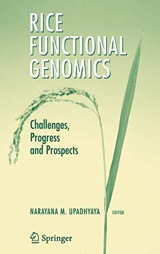 Rice Functional Genomics (libro En Inglés)