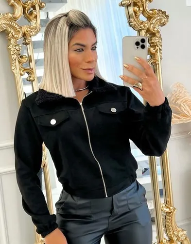 Jaqueta Feminina Estilosa Blogueira Na Moda Parcelamento sem