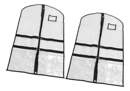 - Funda Antipolvo Para Ropa, 2 Bolsas Para Colgar Ropa