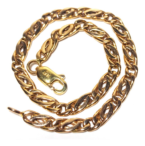 Pulsera Oro 18 K.juliana Largo 22,5 Cm.6,5 Gr.hombre 