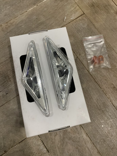 Kit Faro Giro Cromado Lateral Focus 98 Cristal Liso X2