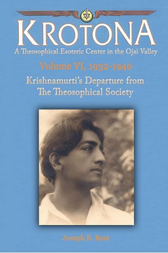 Libro: En Ingles: La Salida De Krishnamurti De La Teosofia