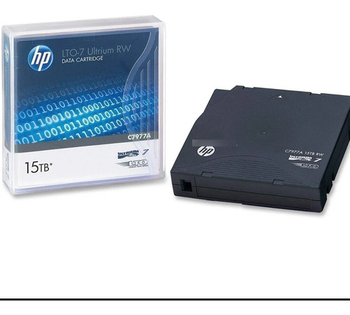 Cartucho Datos Re-escribible Hp Ultrium 15tb Lto-7 C7977a