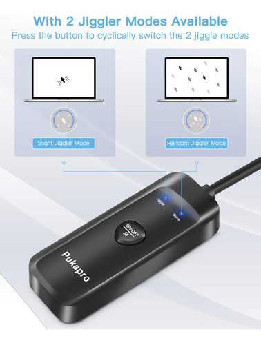 Mouse Jiggler Pukapro Punkfm302 Undetectable Usb Black