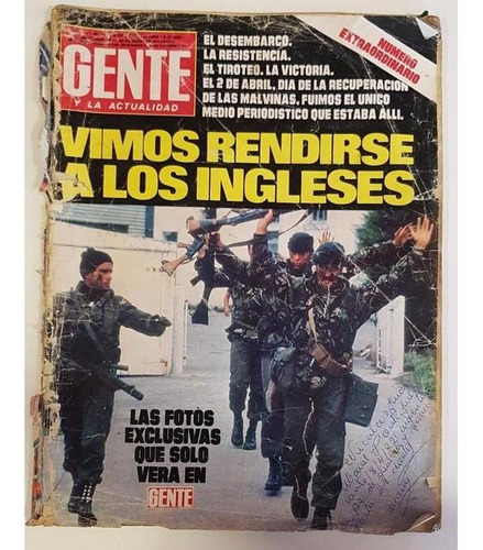 Revista Gente Y La Actualidad Año 17 N 872 8 Abril 1982