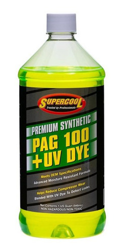 Aceite Supercool Pag 100 + Tinte Uv 32oz/946ml