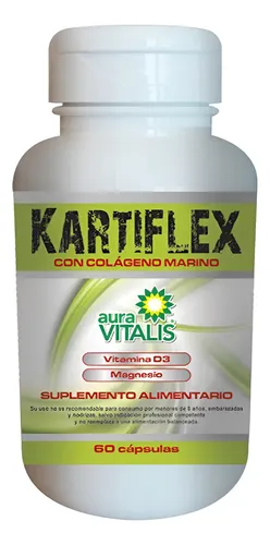 Kartiflex - 60 Capsulas - 1 Mes Tratamiento/colageno 60 Capsulas ...