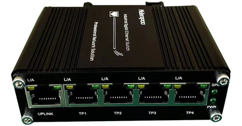 Mini Conmutador Gigabit Ethernet Industrial 5 Puerto