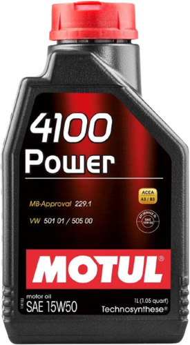 Aceite Motul 4100 Power 15w50 1l   