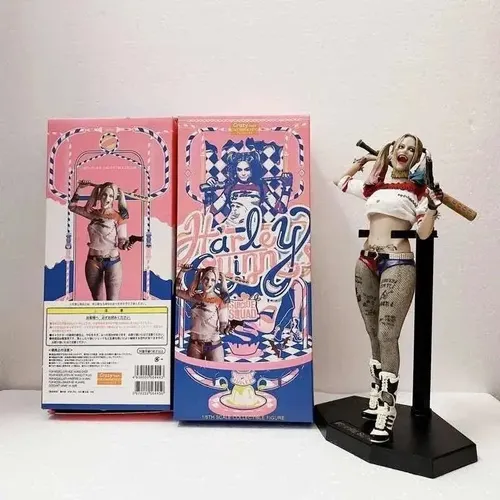 Harlequina Crazy Toys Harley Quin Arlequina 30 Cm Esquadrao