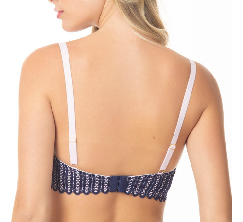 Sosten Encaje Push Up Removible