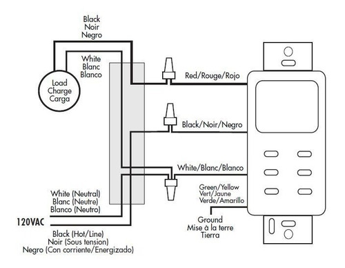 Switch Placa Apagador Timer Temporizador Digital 1800 Watts