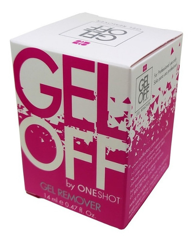 Gel Off , One Shot , Nail Factory , Uñas , Removedor De Gel