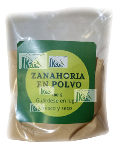 Zanahoria En Polvo Con 100 G.