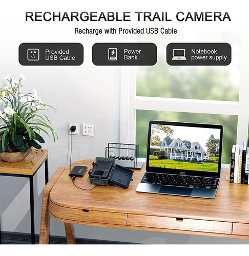 Cámara Solar Trail 4k 30fps - Wifi Bluetooth 46mp Cámara De
