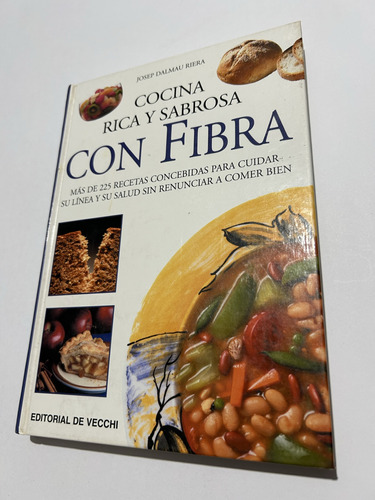 Libro Cocina Rica Y Sabrosa Con Fibra - Excelente Estado