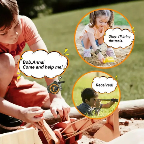 Reloj De Pulsera Para Niños C Radios Walkie Talkies, Color 2
