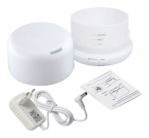 Difusor Aromas Humidificador Aromaterapia Led Derma