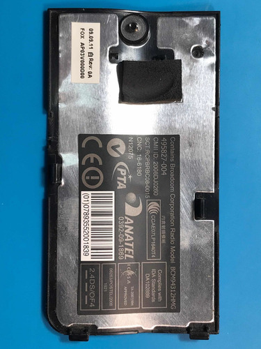 Carcasa Tapa Memoria Ram Notebook Hp Pavilion Dv4 1521la (Usado)