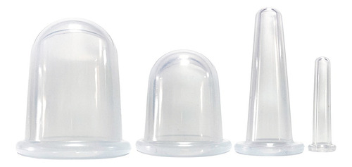 Set X4 Ventosas De Vacío Gadnic PLQ13 Hipoalergénica Rostro Cuerpo