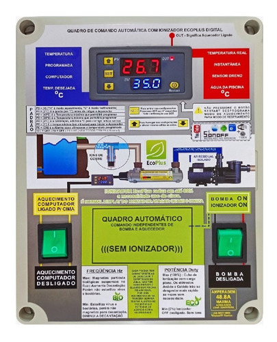 Imagem 4 de 6 de Aquecedor Turbohot Piscinas Até 40.000lts + App