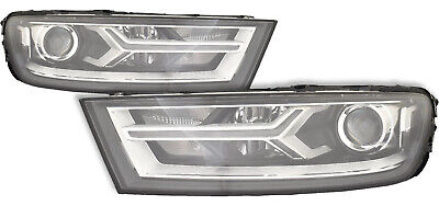 Hid Headlight Driver Passenger Set Fits Audi Q7 2017-201 Eei