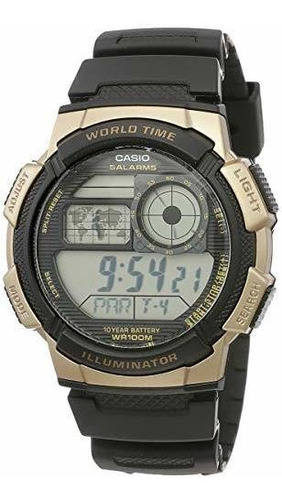 Casio Reloj De Cuarzo Mens Casual Digital Ae1000 W1 A3