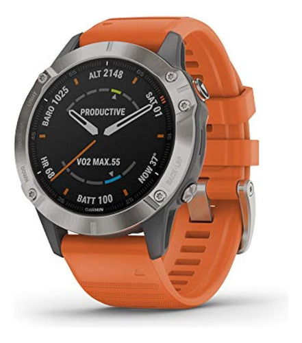 Garmin Fenix 6 Sapphire, Reloj Gps Premium Multideporte, Fun