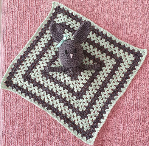 Mantita De Apego Amigurumi (tejida A Crochet)
