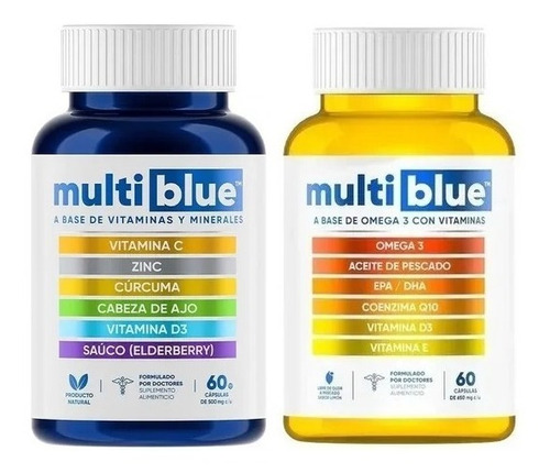 Multiblue Inmunidad + Omega 3 Sfn 