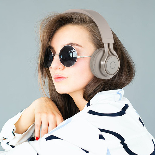Auriculares Estéreo Portátiles De 1 Pieza, Auriculares Supra