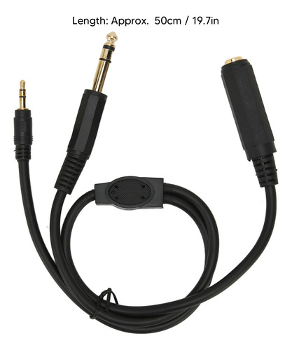 Cable De Conector Hembra Estéreo De 6,35 Mm A Conector De 6,