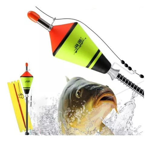 Bóia De Bobber Portátil Com Flutuador De Pesca Automático